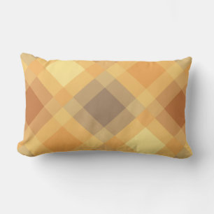Coussin Rectangle Mi-siècle mega plaid - neutrales de la Terre