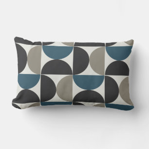 Coussin Rectangle Mi-siècle moderne gris gris gris gris gris gris