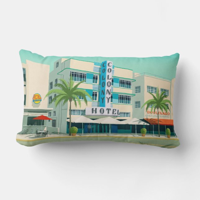 Coussin Rectangle Miami (Recto)