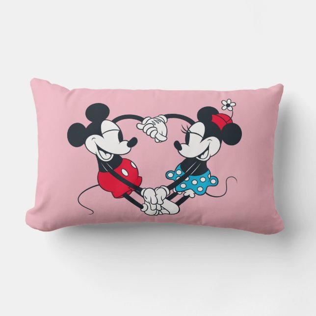 Coussin Rectangle Mickey & Minnie | Objectifs de relation (Recto)