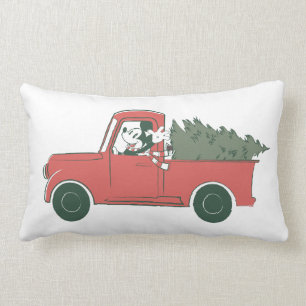 Coussin Rectangle Mickey Mouse   Accueil pour Noël