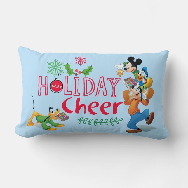 Coussin Rectangle Mickey Spreading Holiday (Recto)