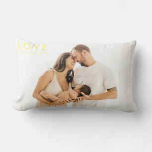 Coussin Rectangle Minimaliste moderne simple et chic photo jaune