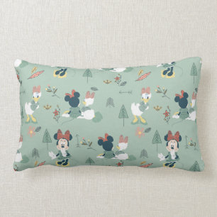 Coussin Rectangle Minnie Souris & Daisy Duck   Abandonnons le Motif