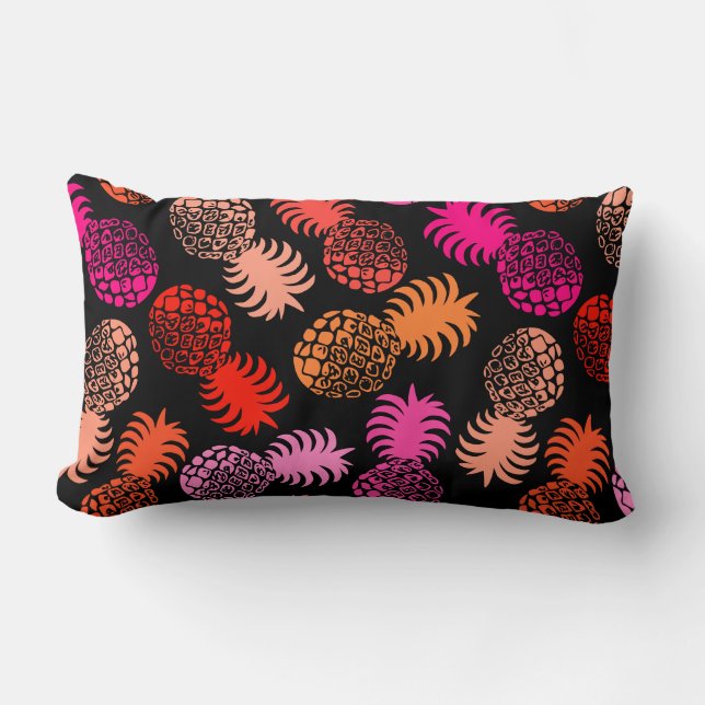 Coussin Rectangle Minona Hawaiian Aigle Tropical Reversible (Recto)