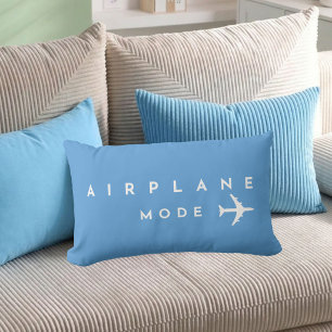 Coussin Rectangle Mode Avion Voyage Minimaliste Aviation Moderne 