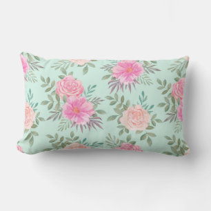 Coussin Rectangle Modèle floral
