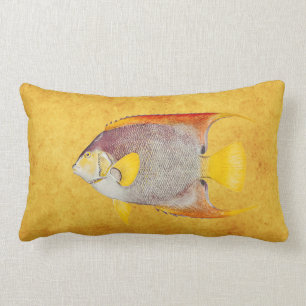 Coussin Rectangle Modèle hawaïen d'impression d'ange d'antiquité