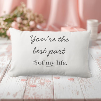 Coussin Rectangle Modern Love Quote 