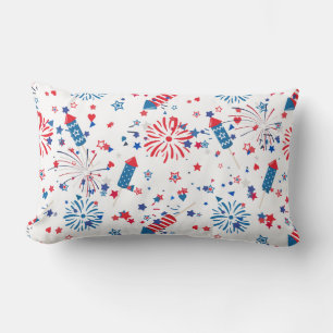 Coussin Rectangle Moderne 4 juillet Motif 03