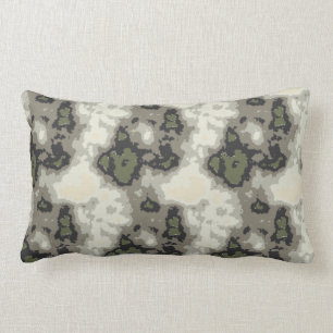 Coussin Rectangle Moderne Abstrait gris gris gris beige Motif jetez 