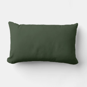 Coussin Rectangle MONOGRAM gris uni personnalisé
