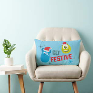 Coussin Rectangle Monsters Inc.   Mike & Sulley Obtenir Festive