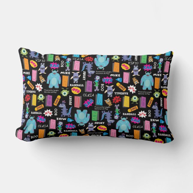 Coussin Rectangle Monsters, Inc. | Motif de caractères (Recto)