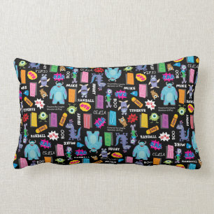 Coussin Rectangle Monsters, Inc.   Motif de caractères