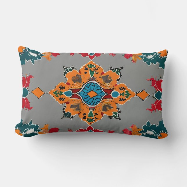 COUSSIN RECTANGLE MOQUETTE MAROCAINE (Recto)