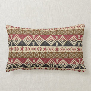 Coussin Rectangle motif africain tribal ethnique
