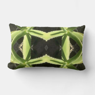 Coussin Rectangle Motif Aloe 3h