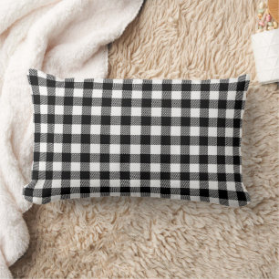 Coussin Rectangle Motif carreaux d'automne