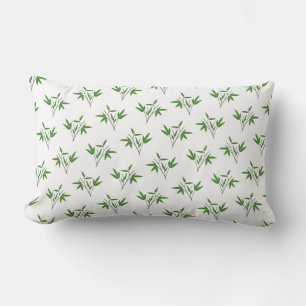 Coussin Rectangle Motif de bambou twig