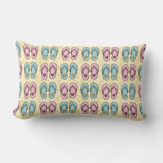 Coussin Rectangle Motif de flop de rotation mignonne sur Arrière - p