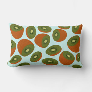 Coussin Rectangle Motif de Kiwifruit