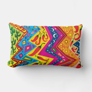 Coussin Rectangle Motif du désert du sud-ouest