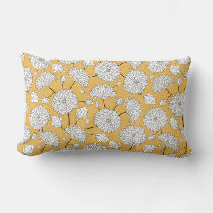 Coussin Rectangle Motif floral incomparable. imprimer avec des fleur
