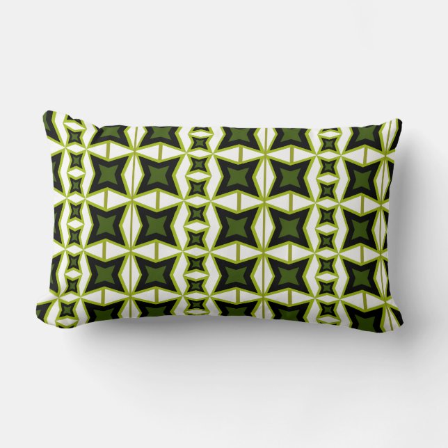 Coussin Rectangle Motif géométrique (Recto)