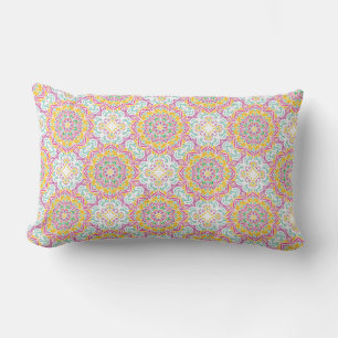Coussin Rectangle Motif Mandala