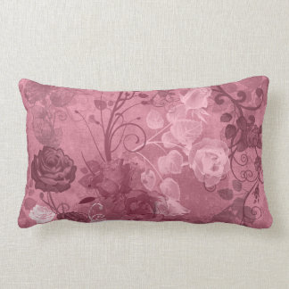 Coussin Rectangle Motif posé par rose de cru de KRW en Bourgogne
