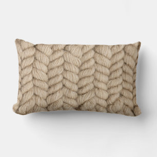 Coussin Rectangle Motif tissé