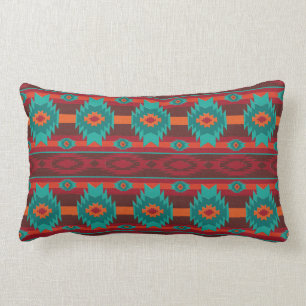 Coussin Rectangle Motif tribal du sud-ouest