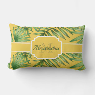 Coussin Rectangle Motif tropical