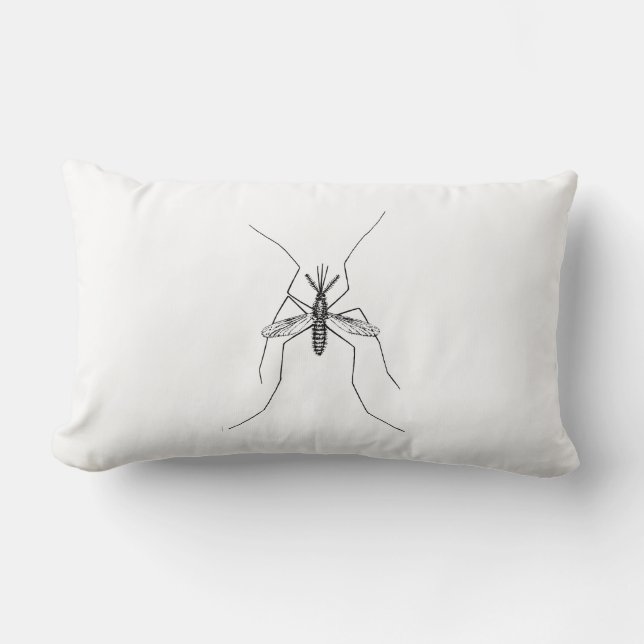 Coussin Rectangle Moustique (Recto)
