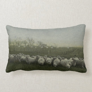 Coussin Rectangle moutons frôlant la photo 1918