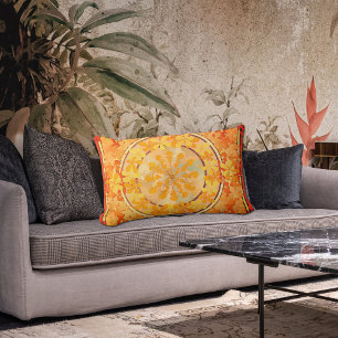 Coussin Rectangle Mucha - Feuillage d'automne no2 -1902