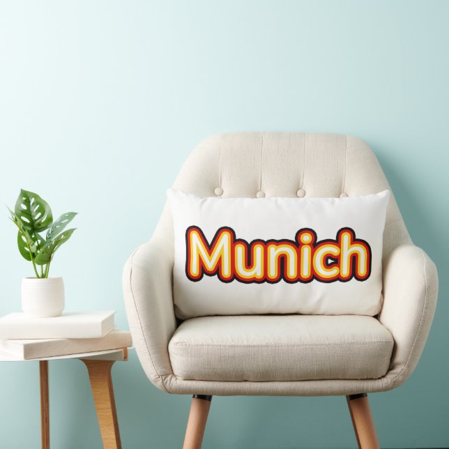Coussin Rectangle Munich Deutschland Allemagne (Chaise)