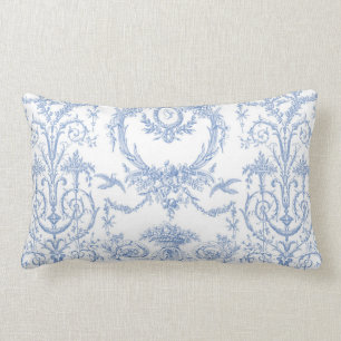 Coussin Rectangle Myrtille de Capetian Toile