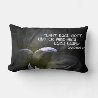 Coussin Rectangle Naht euch Gott....