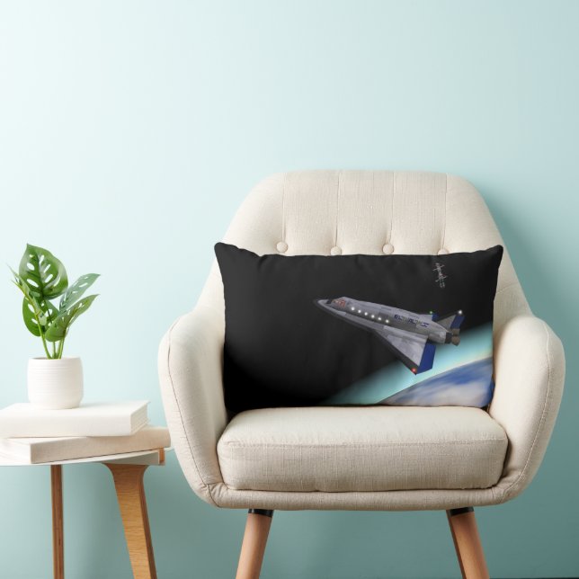 Coussin Rectangle Navette spatiale El Al Maslool (Chaise)