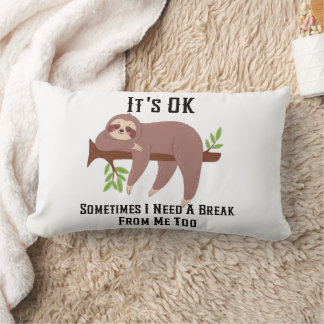 Coussin Rectangle Need a Break Pillow