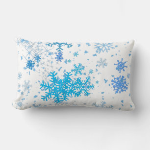 Coussin Rectangle Noël neige