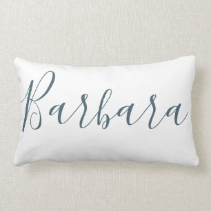 Coussin Rectangle Nom personnalisé personnalisé