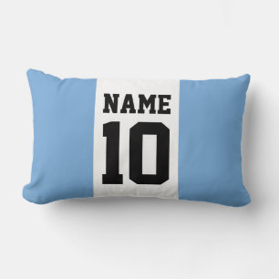 Coussin Rectangle Nom personnalisé personnalisé numéro Argentine Dra