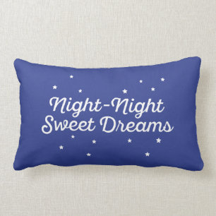 Coussin Rectangle Nuit-Nuit, rêves doux