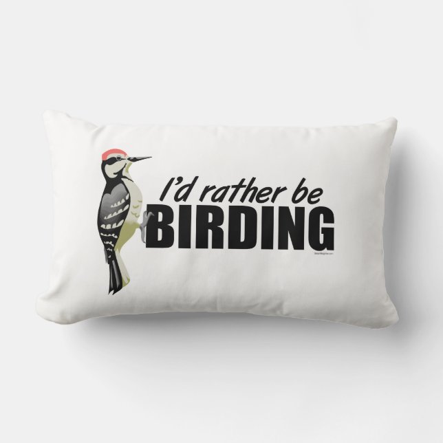 Coussin Rectangle Oiseaux (Recto)
