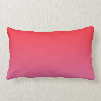 Coussin Rectangle "Ombre rouge et rose"