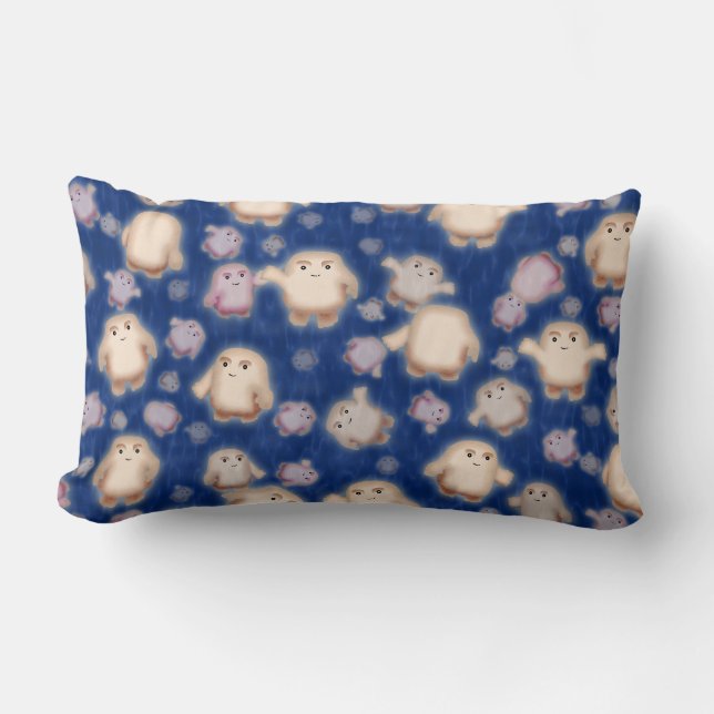 Coussin Rectangle On n'est pas gros, juste Adipose (Recto)
