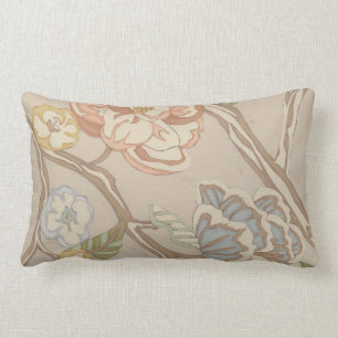 Coussin Rectangle Organza Chintz Floral Design